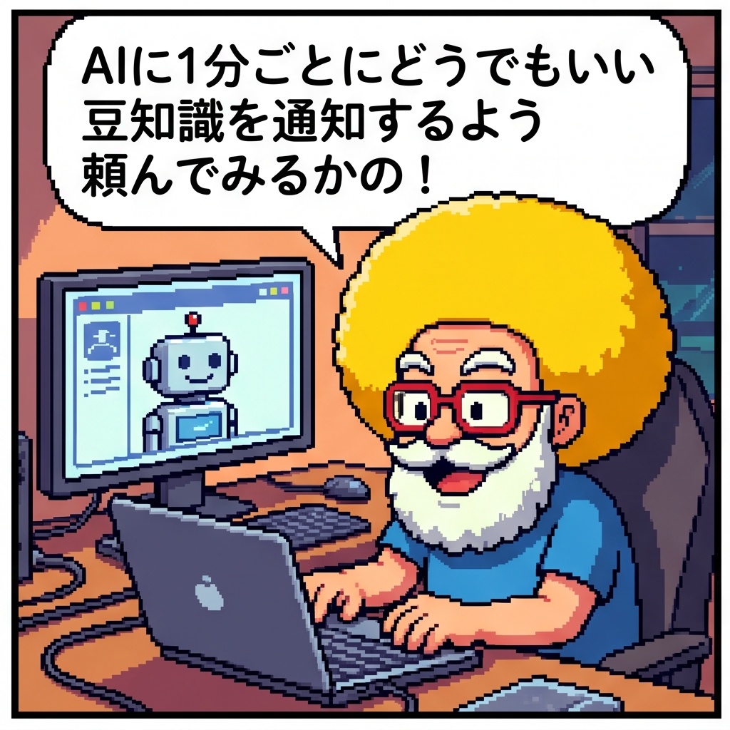 AIに1分ごとに