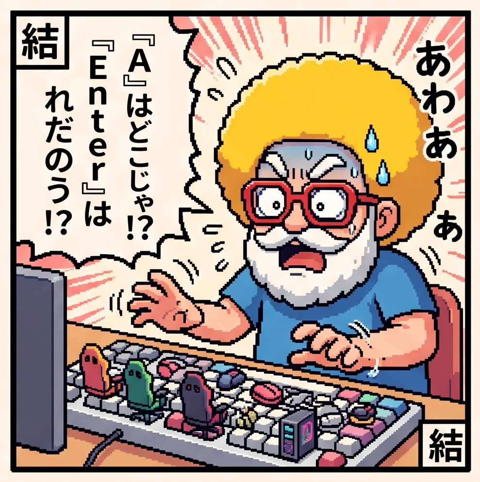 「A」はどこじゃ？