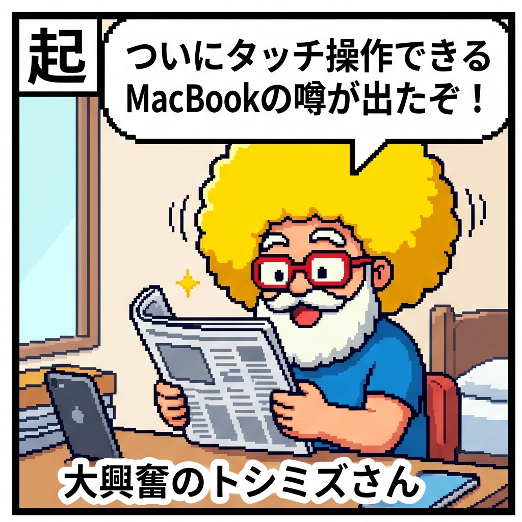 タッチ操作ができるMac