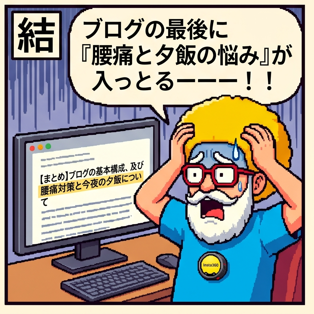 ブログの最後に