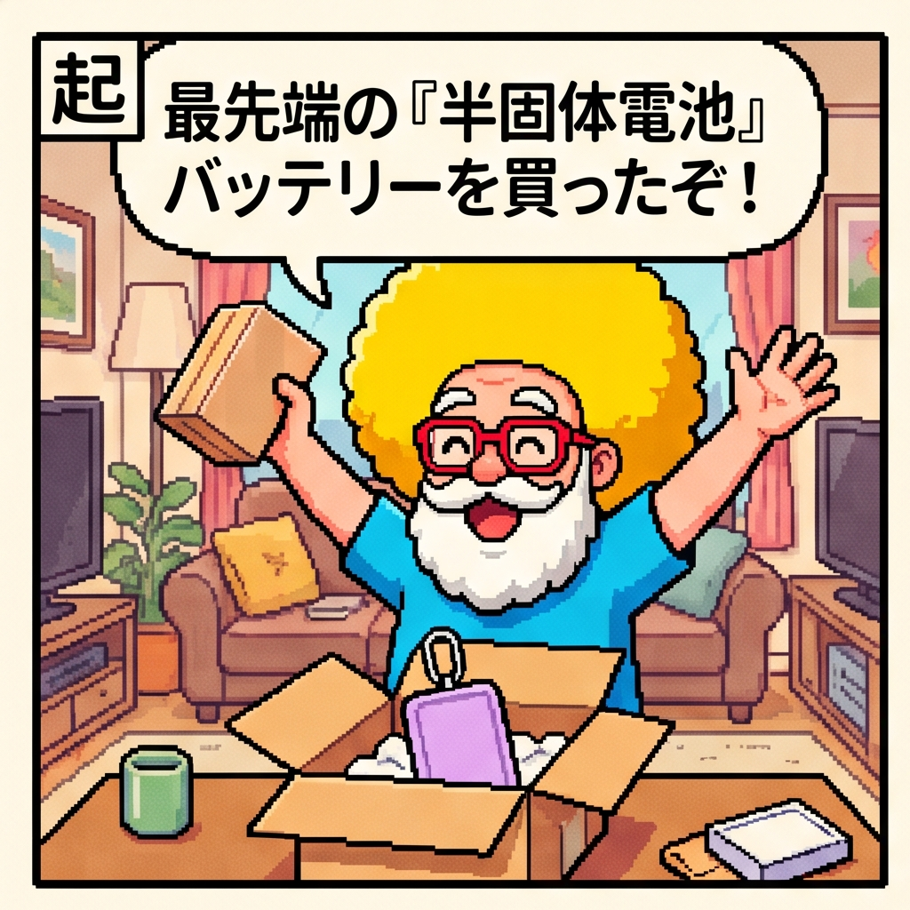 半個体電池