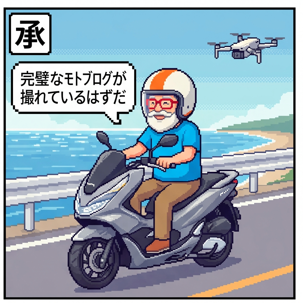 完璧なモトブログが