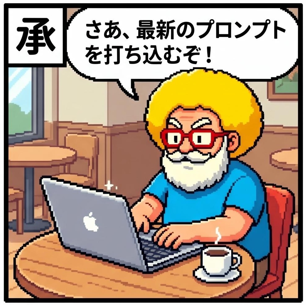 最新プロンプトを打ち込むぞ
