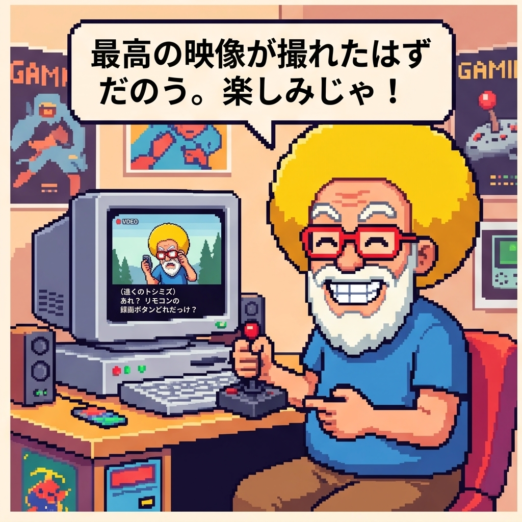 最高の映像が撮れたはず