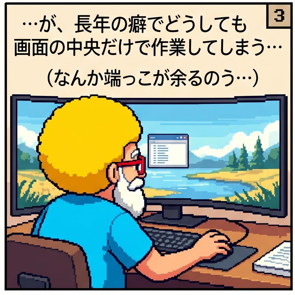 長年の癖で